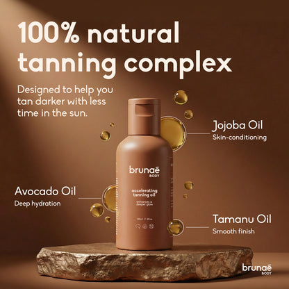 Accelerating Tanning Oil